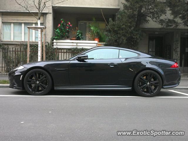 Jaguar XKR spotted in Udine, Italy