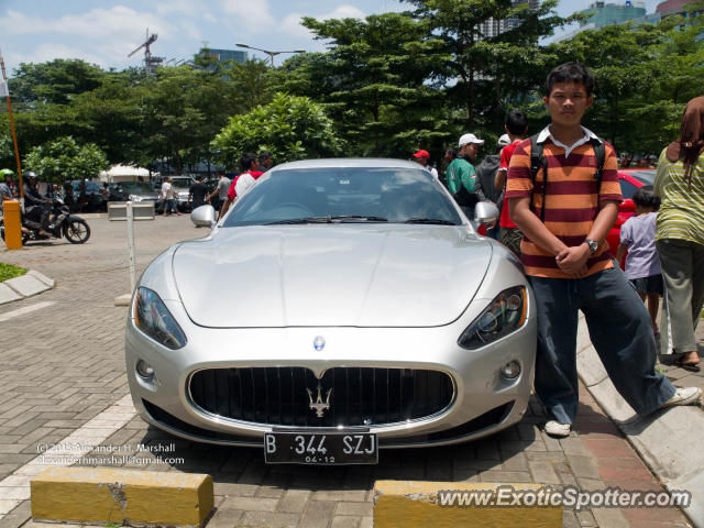 Maserati GranTurismo spotted in Jakarta, Indonesia