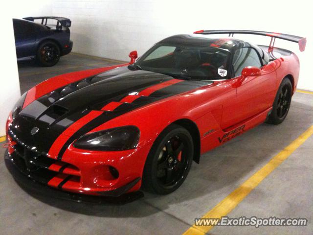 Dodge Viper spotted in Salt Lake City, Utah