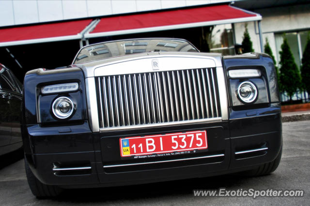 Rolls Royce Phantom spotted in Kharkov, Ukraine