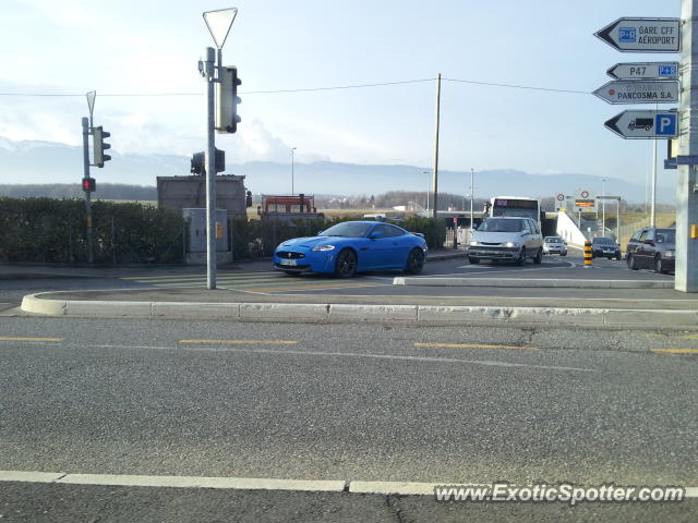 Jaguar XKR-S spotted in Geneva, Switzerland