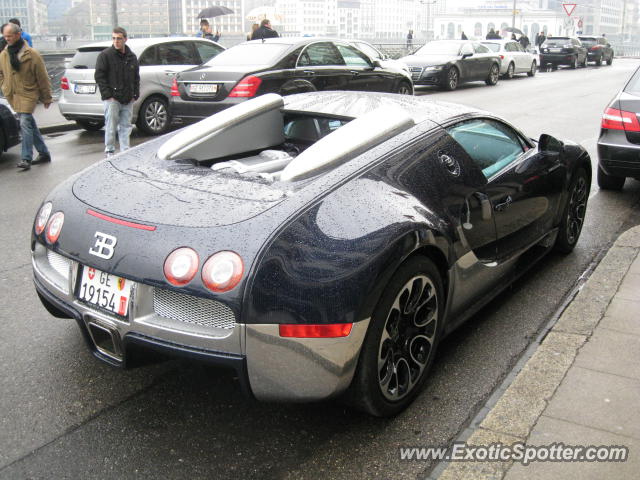 Bugatti Veyron spotted in Geneva, Switzerland