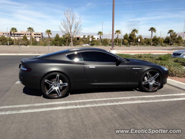 Aston Martin DB9 spotted in Henderson, Nevada