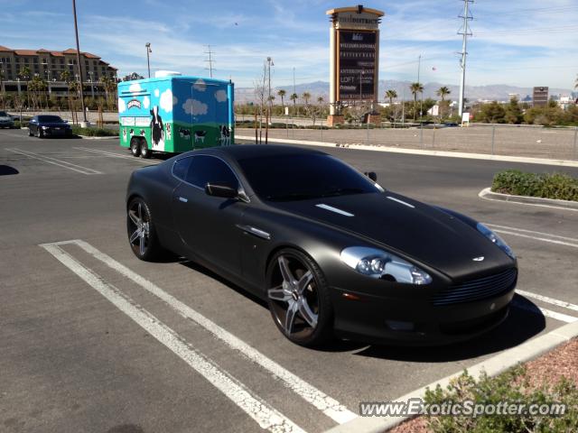 Aston Martin DB9 spotted in Henderson, Nevada