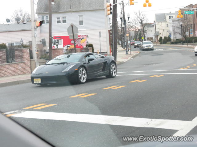 Lamborghini Gallardo spotted in Wallington, New Jersey