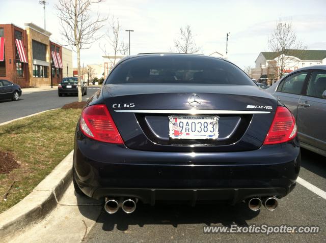 Mercedes SL 65 AMG spotted in Silver Spring, Maryland