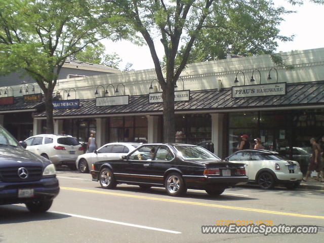 BMW M6 spotted in West Hartford, Connecticut