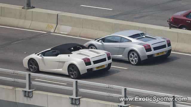 Lamborghini Gallardo spotted in Hong Kong, China