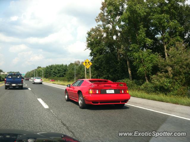 Lotus Esprit spotted in Columbia, Maryland