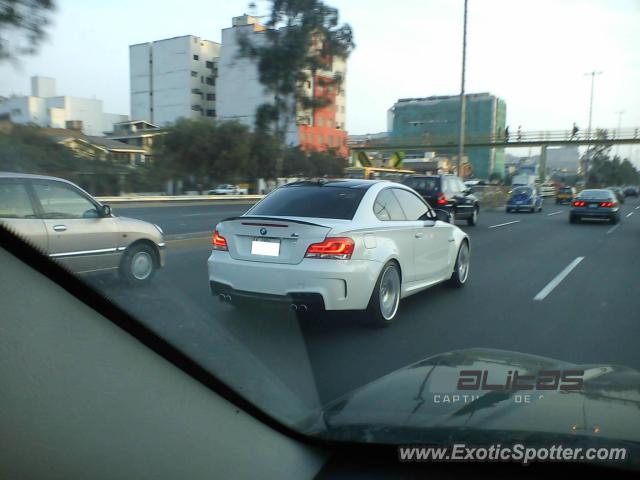 BMW 1M spotted in Lima, Peru