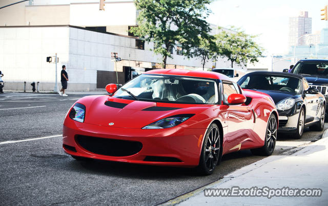 Lotus Evora spotted in New York City, New York