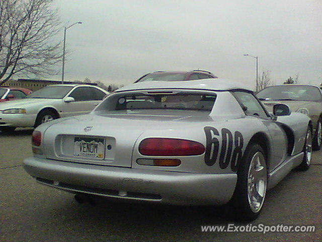 Dodge Viper spotted in Denver, Colorado