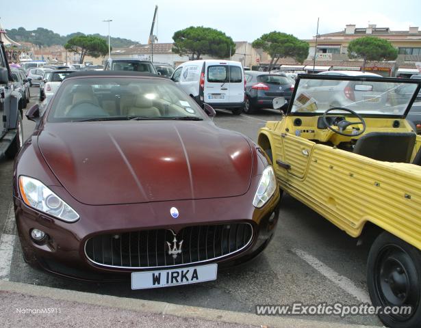 Maserati GranTurismo spotted in Saint Tropez, France