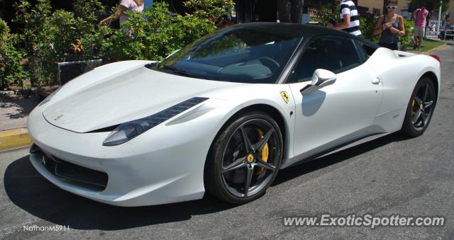Ferrari 458 Italia spotted in Saint Tropez, France