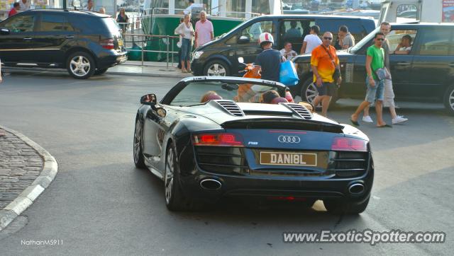 Audi R8 spotted in Saint Tropez, France