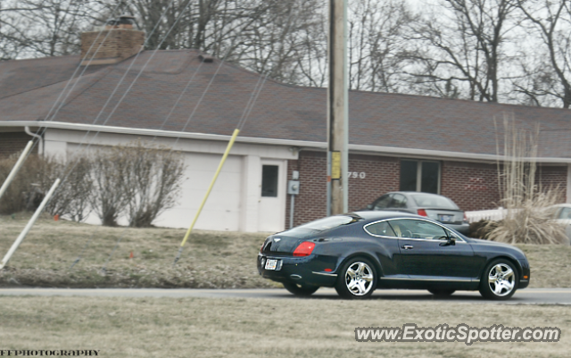 Bentley Continental spotted in Indianapolis, Indiana