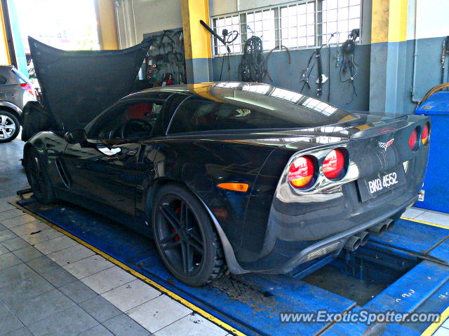 Chevrolet Corvette Z06 spotted in Subang Jaya, Malaysia
