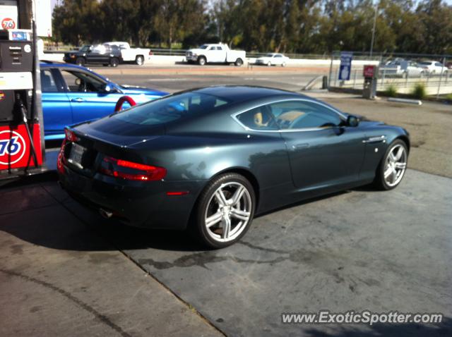 Aston Martin DB9 spotted in Orange, California