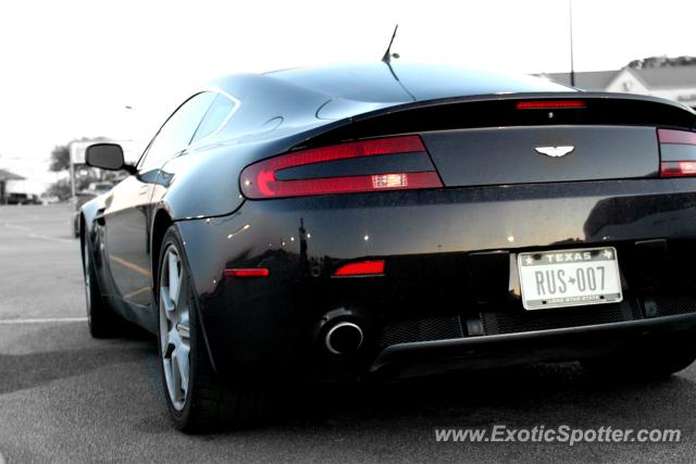 Aston Martin Vantage spotted in Leon Springs, Texas