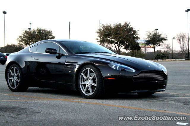 Aston Martin Vantage spotted in Leon Springs, Texas