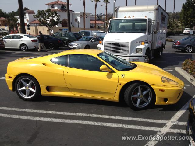Ferrari 360 Modena spotted in Carmel Valley, California