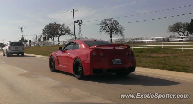 Nissan GT-R spotted in Flower Mound, Texas