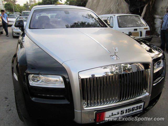 Rolls Royce Ghost spotted in Lahore, Pakistan