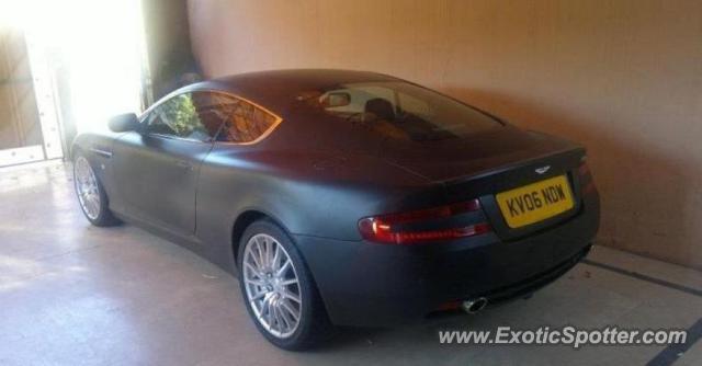 Aston Martin DB9 spotted in Lahore, Pakistan
