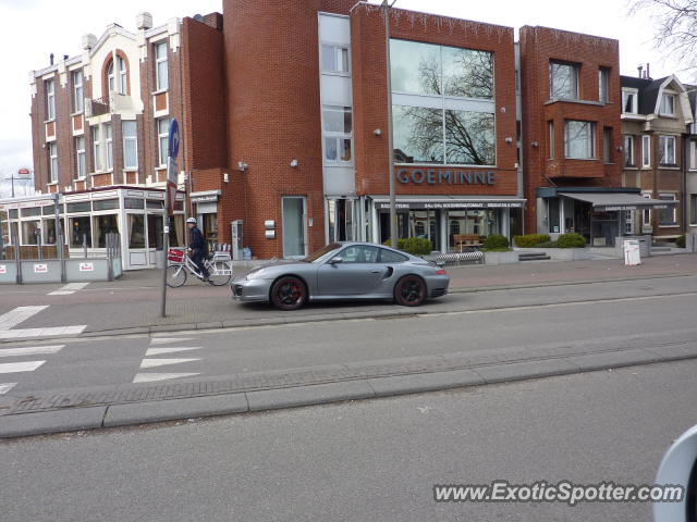 Porsche 911 Turbo spotted in Antwerp, Belgium