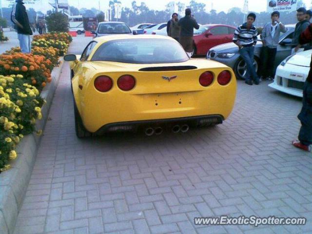 Chevrolet Corvette Z06 spotted in Lahore, Pakistan