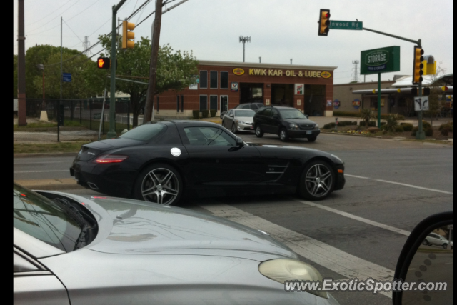 Mercedes SLS AMG spotted in Dallas, Texas