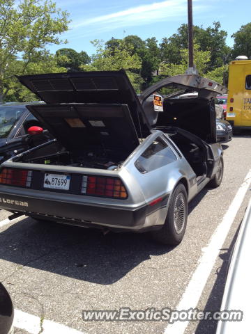 DeLorean DMC-12 spotted in Greenwich, Connecticut