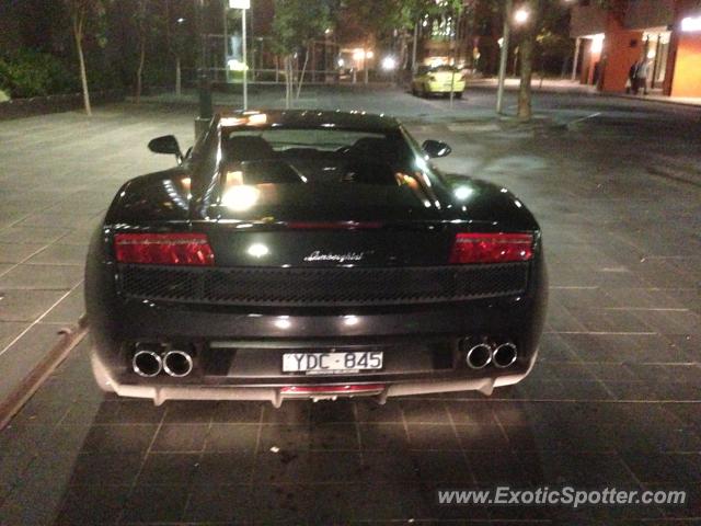Lamborghini Gallardo spotted in Melbourne, Australia