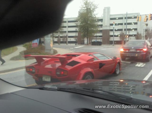 Lamborghini Countach spotted in Atlanta, Georgia