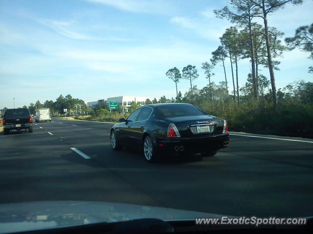 Maserati Quattroporte spotted in Panama City, Florida