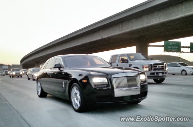 Rolls Royce Ghost spotted in Diamond Bar, California
