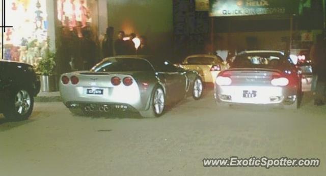 Chevrolet Corvette Z06 spotted in Lahore, Pakistan