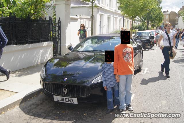 Maserati GranTurismo spotted in London, United Kingdom