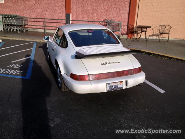 Porsche 911 spotted in San Mateo, California