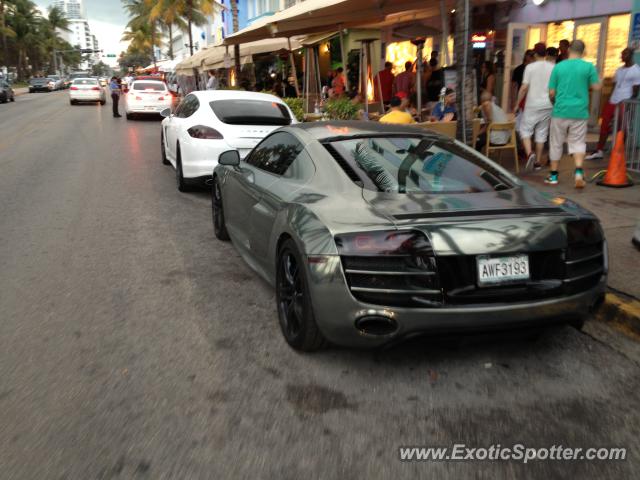 Audi R8 spotted in South Beach, Florida