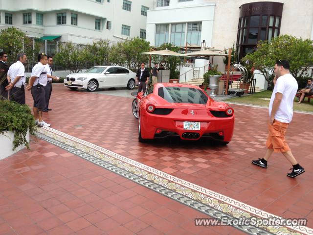 Ferrari 458 Italia spotted in South Beach, Florida
