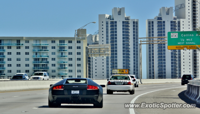 Lamborghini Murcielago spotted in Miami, Florida