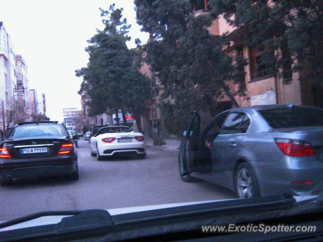 Maserati GranCabrio spotted in MASHHAD, Iran