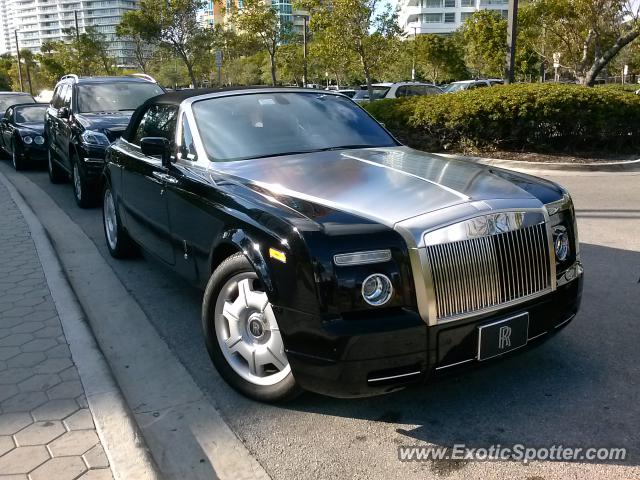 Rolls Royce Phantom spotted in South Beach, Florida