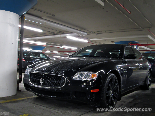 Maserati Quattroporte spotted in Boston, Massachusetts