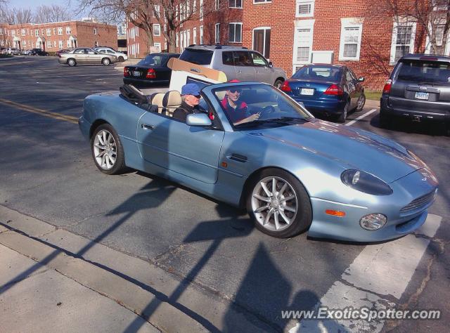 Aston Martin DB7 spotted in Bethesda, Maryland
