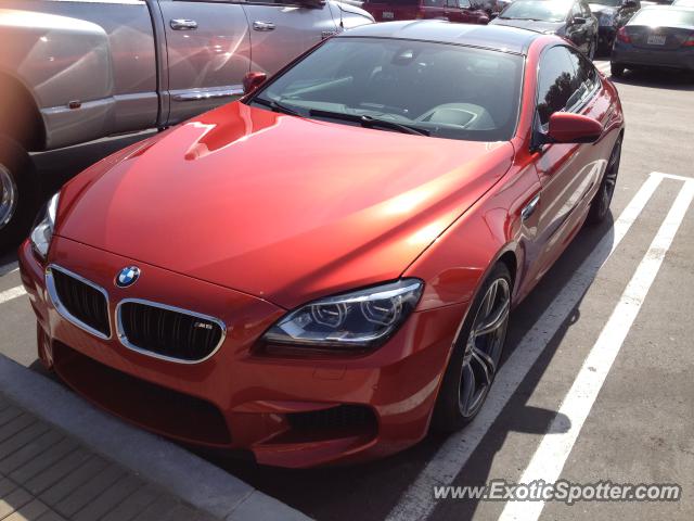 BMW M6 spotted in Carmel Valley, California