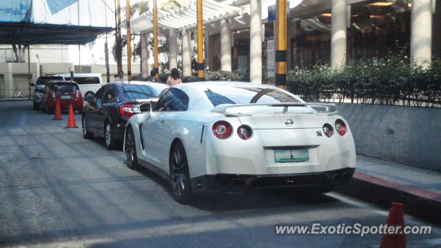Nissan GT-R spotted in Mandaluyong City, Philippines