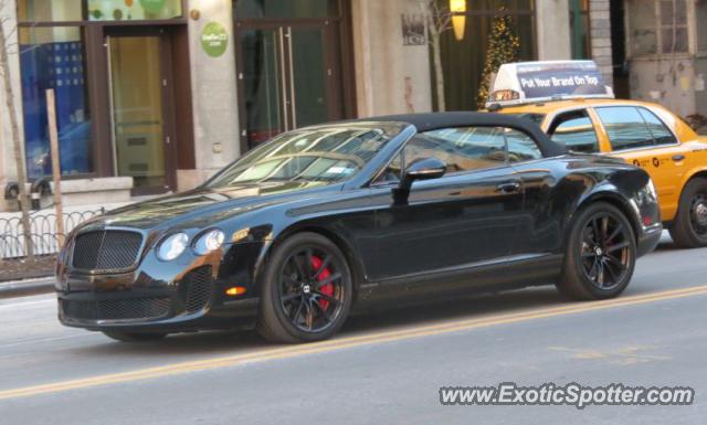 Bentley Continental spotted in NYC, New York