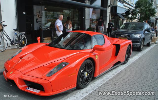 Ferrari Enzo spotted in Knokke-Heist, Belgium